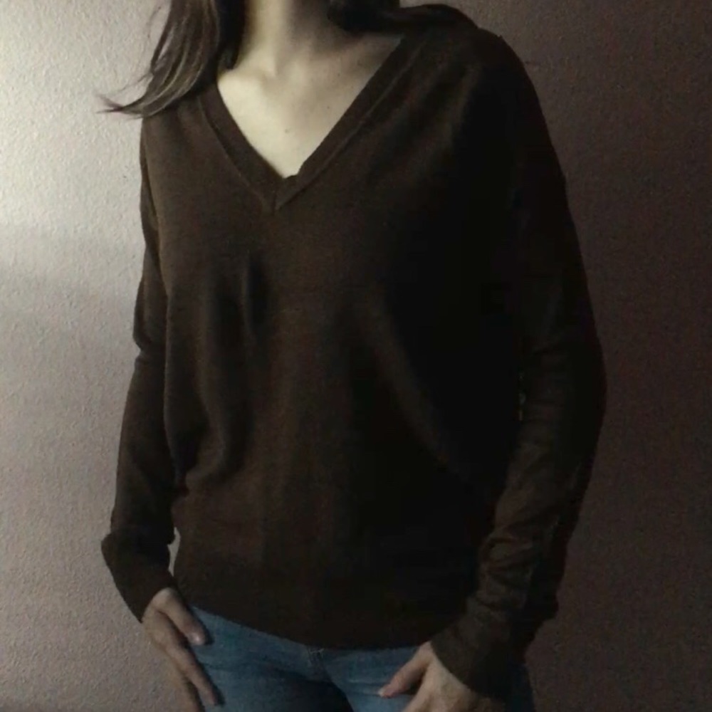 Olive green sweater